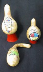 Small gourds, Southwest themes...